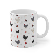 Load image into Gallery viewer, Jersey Giant chicken pattern 11 oz mug
