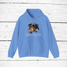 Load image into Gallery viewer, Beauceron &quot;Ready for a Nap&quot; Hooded Sweatshirt
