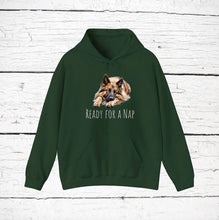 Load image into Gallery viewer, Belgian Tervuren &quot;Ready for a Nap&quot; Hooded Sweatshirt
