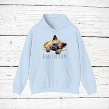 Load image into Gallery viewer, Cairn Terrier &quot;Ready for a Nap&quot; Hooded Sweatshirt
