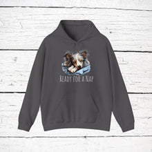 Load image into Gallery viewer, Chinese Crested &quot;Ready for a Nap&quot; Hooded Sweatshirt
