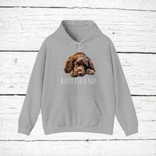 Load image into Gallery viewer, Boykin Spaniel &quot;Ready for a Nap&quot; Hooded Sweatshirt
