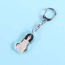 Load image into Gallery viewer, English Springer Spaniel acrylic zipper pull
