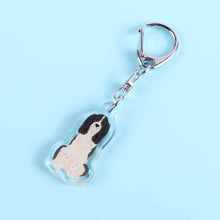 Load image into Gallery viewer, English Springer Spaniel acrylic zipper pull
