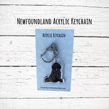 Load image into Gallery viewer, Newfoundland acrylic zipper pull
