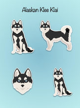 Load image into Gallery viewer, Alaskan Klee Kai Vinyl Sticker Set
