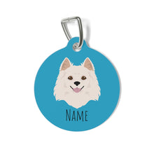 Load image into Gallery viewer, American Eskimo ID Tag Personalized
