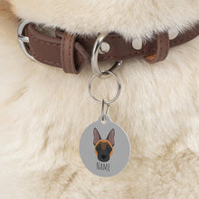 Load image into Gallery viewer, Belgian Malinois ID Tag Personalized
