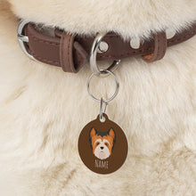 Load image into Gallery viewer, Biewer Terrier ID Tag Personalized
