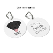 Load image into Gallery viewer, Curly Coated Retriever ID Tag Personalized
