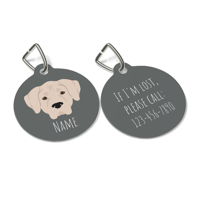 Akbash ID Tag Personalized