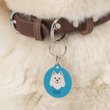 Load image into Gallery viewer, American Eskimo ID Tag Personalized
