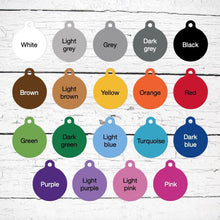 Load image into Gallery viewer, Blue Lacy ID Tag Personalized
