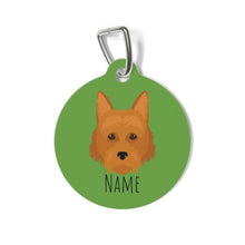 Load image into Gallery viewer, Australian Terrier ID Tag Personalized
