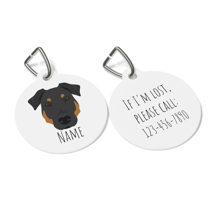 Beauceron ID Tag Personalized