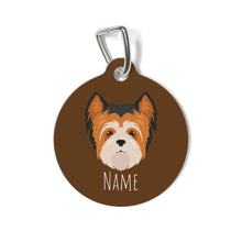 Load image into Gallery viewer, Biewer Terrier ID Tag Personalized
